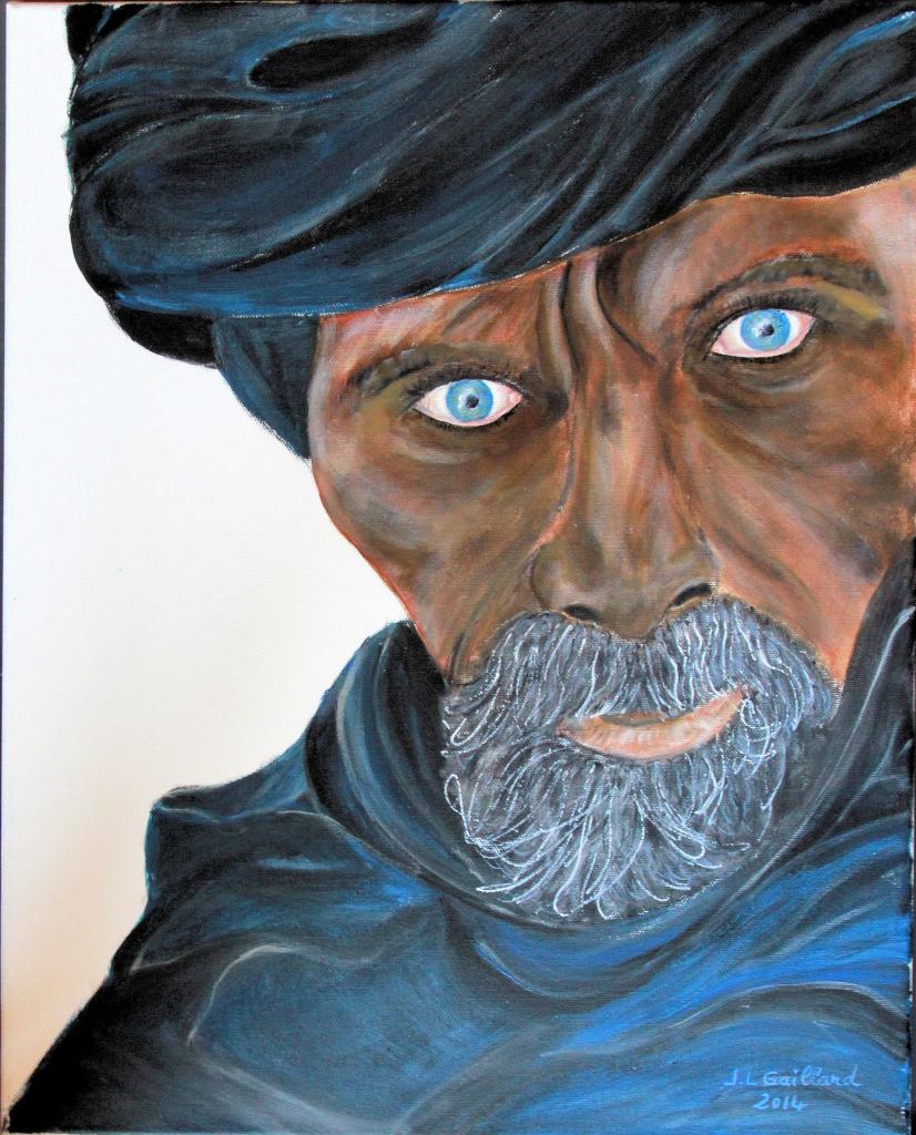 L'homme bleu