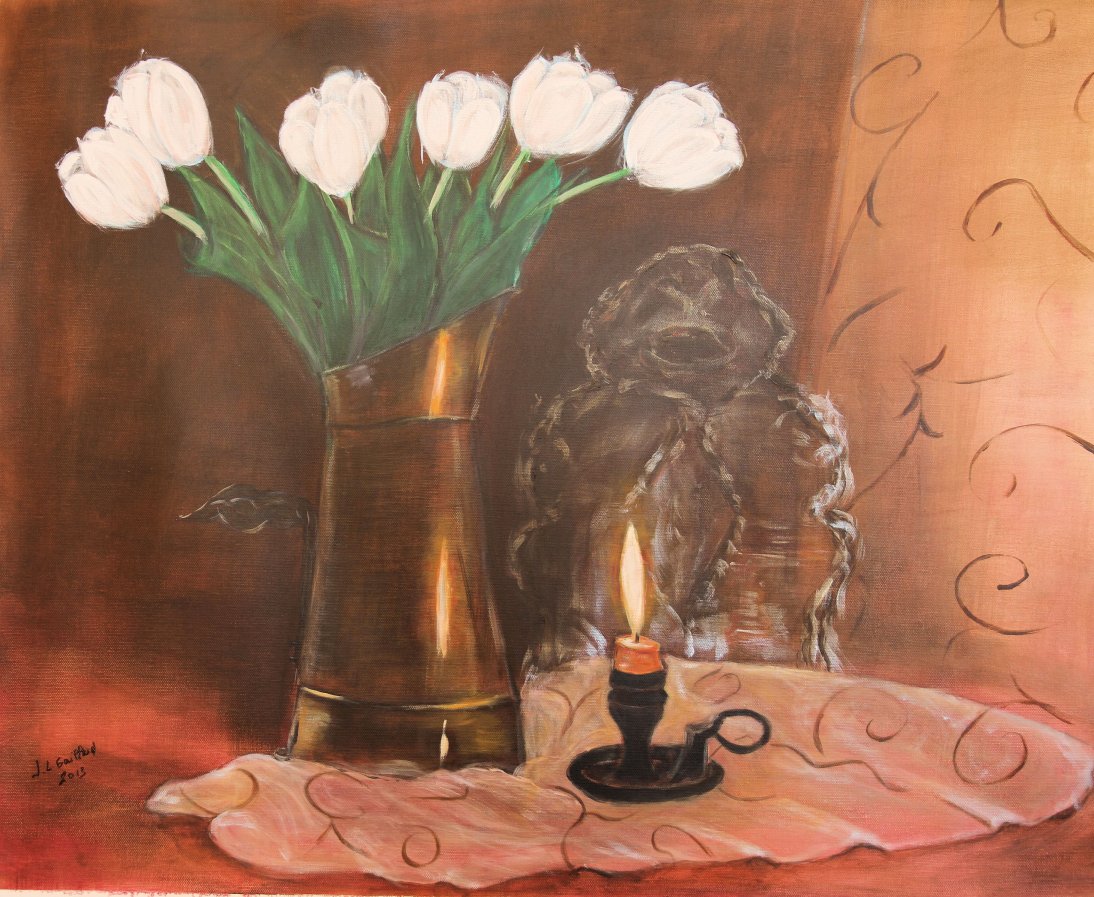 Le broc aux tulipes
